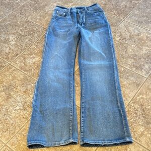 SHEIN Light Blue Flare Jeans